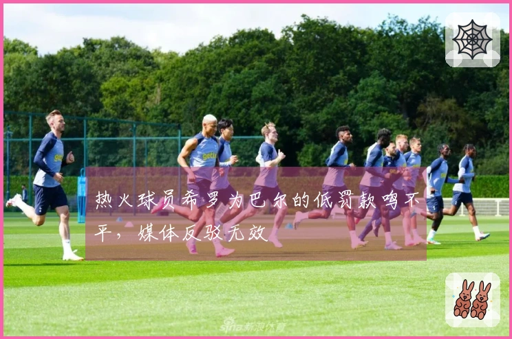 热火球员希罗为巴尔的低罚款鸣不平，媒体反驳无效
